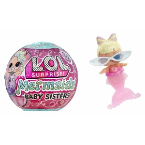 Babypuppe mit Zubehör Rainbow High LOL Surprise - Baby Mermaids