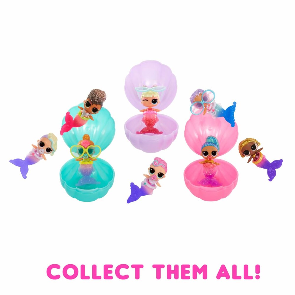 Babypuppe mit Zubehör Rainbow High LOL Surprise - Baby Mermaids