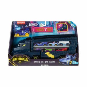 Vehicle Carrier Truck Fisher Price Batwheels Big Big Bam noir