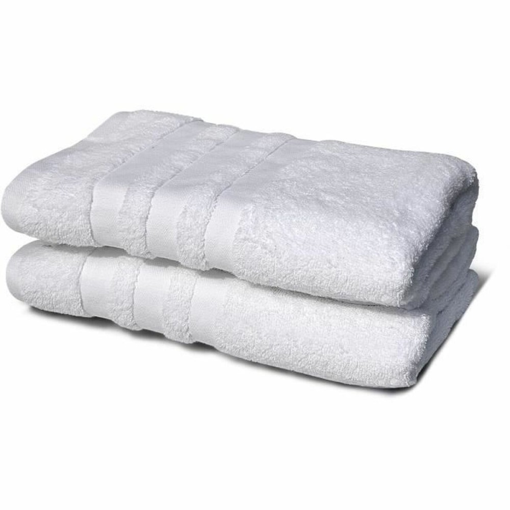 Serviette Lovely Home Blanc 70 x 140 cm