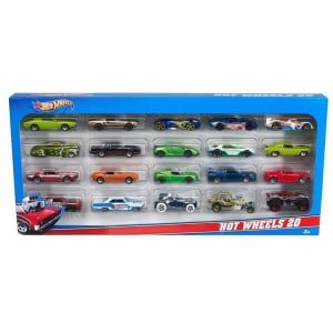 Spielset Fahrzeuge Hot Wheels H7045 20 Stück