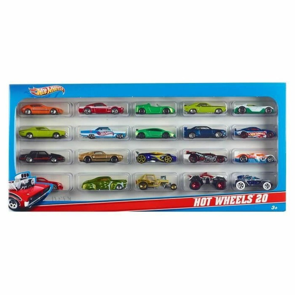 Jeu de Véhicules Hot Wheels H7045 20 Unités