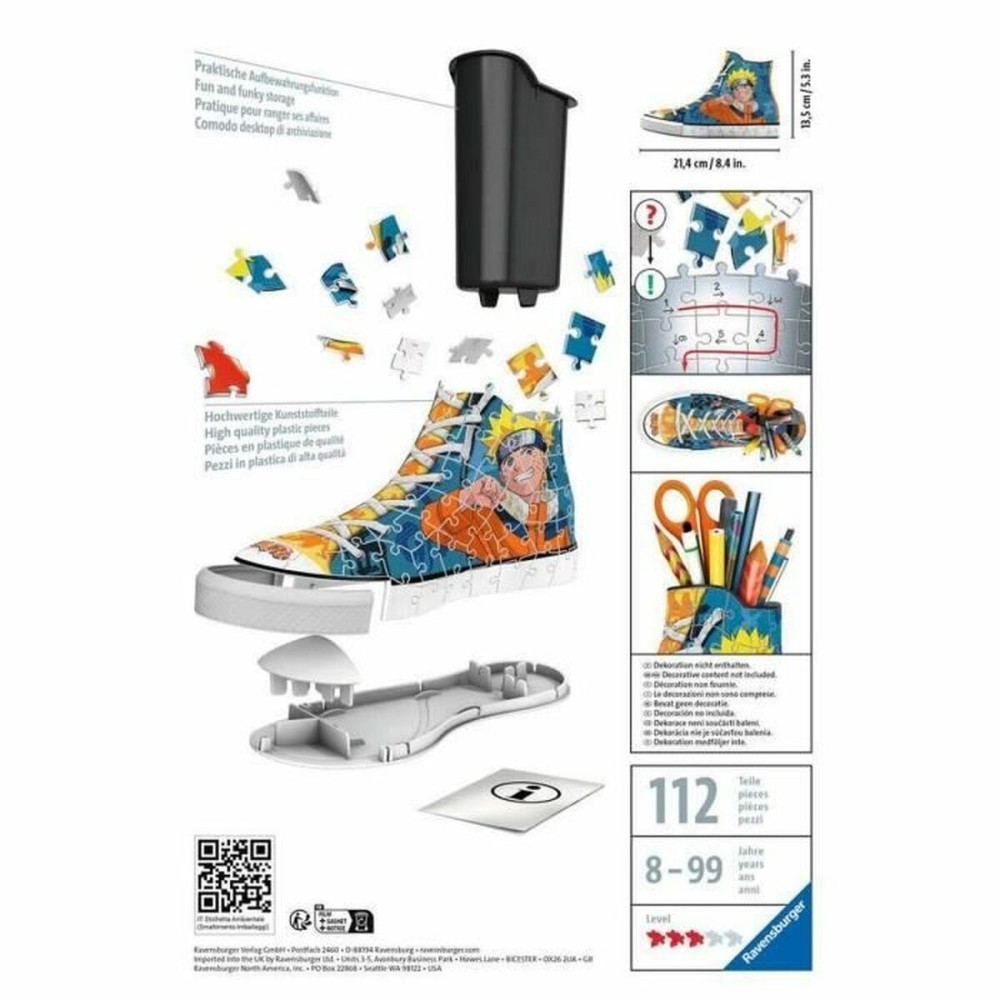 3D Puzzle Naruto 11543 Slipper 112 Pieces