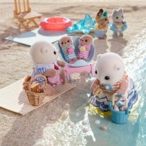 Figur mit Gelenken Sylvanian Families La familia de las nutrias marinas tiere