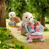 Figur mit Gelenken Sylvanian Families La familia de las nutrias marinas tiere