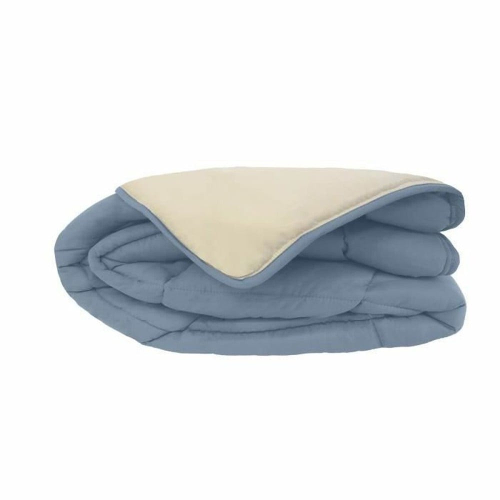 Remplissage de couette Poyet Motte Calgary Bleu Beige 400 g /m² 140 x 200 cm