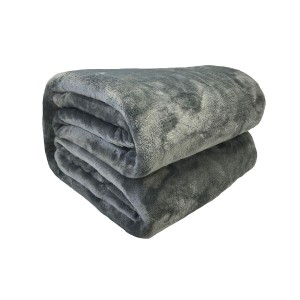 Decke Poyet Motte Dunkelgrau 240 x 220 cm