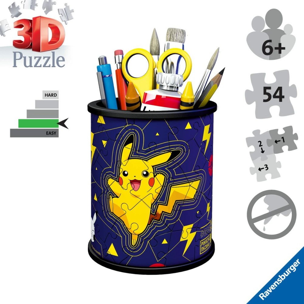 3D Puzzle Ravensburger Iceland: Kirkjuffellsfoss 54 Stücke 3D Bleistifthalter