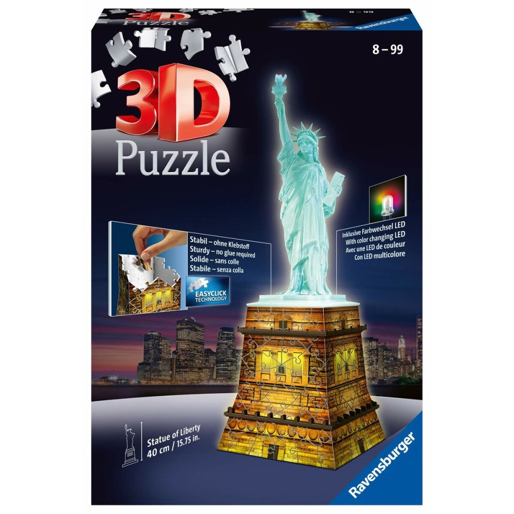 3D Puzzle Ravensburger Iceland: Kirkjuffellsfoss 216 Stücke 3D