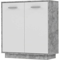 Meubles de rangement Blanc Gris clair 88,9 x 34,2 x 88,1 cm