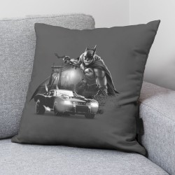 Housse de coussin Batman Batmovil A Multicouleur 45 x 45 cm