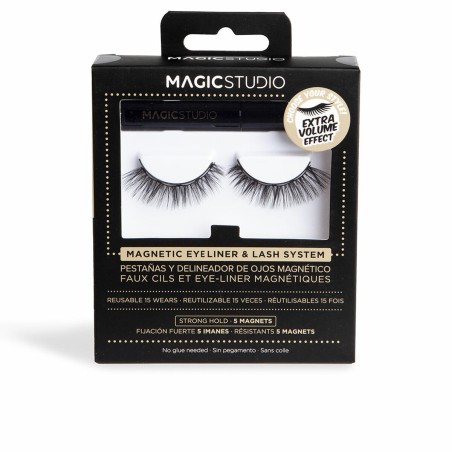 Set of false eyelashes Magic Studio Extra volume Magnetic 2 Pieces