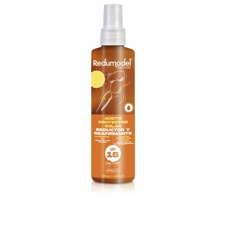 Huile Solaire Redumodel SUN CARE Spf 15 200 ml Effet tonifiant