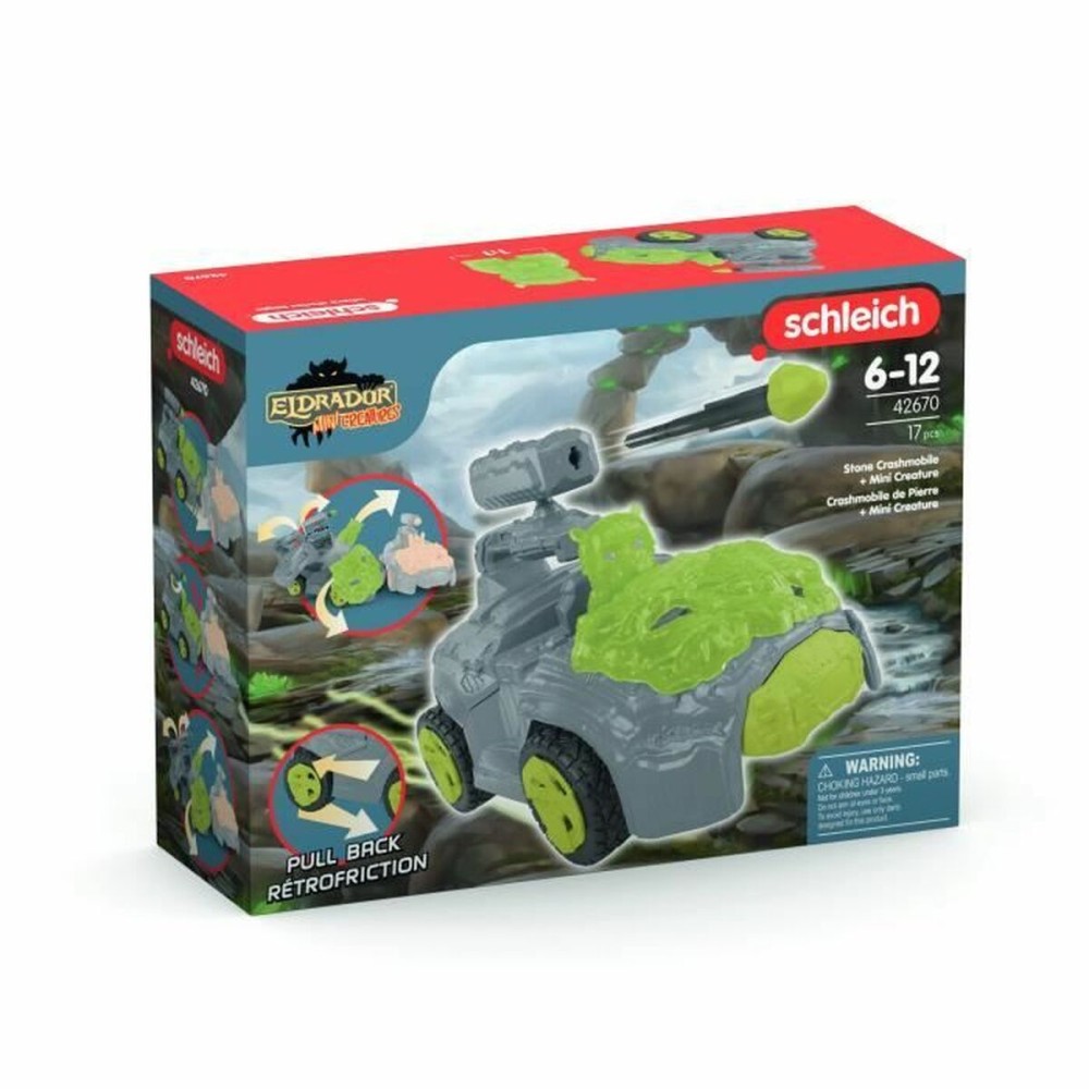 Playset Schleich Pierre's Crashmobile 17 Pieces