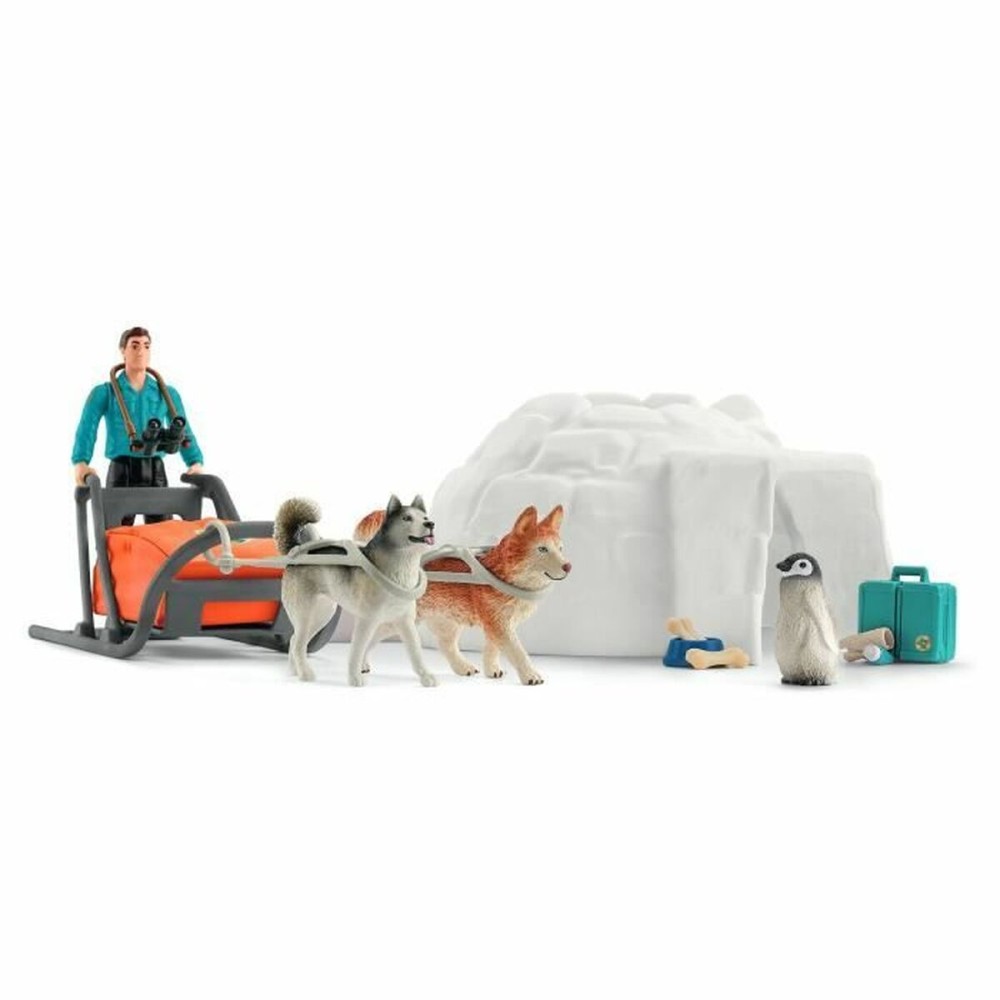 Playset Schleich 42558 Wild Life Antarctica Expedition Set 16 Stücke 19 Stücke