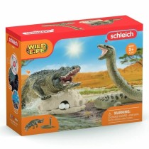 Playset Schleich Alligator/Anaconda Duel Set 4 Pieces