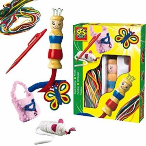 Jouet Educatif SES Creative Tricotin With yarns of different colors Multicouleur (1 Pièce)