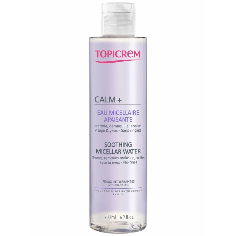 Eau micellaire démaquillante Topicrem Calm+ 200 ml