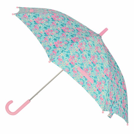 Regenschirm Safta Ø 86 cm Blomster grün