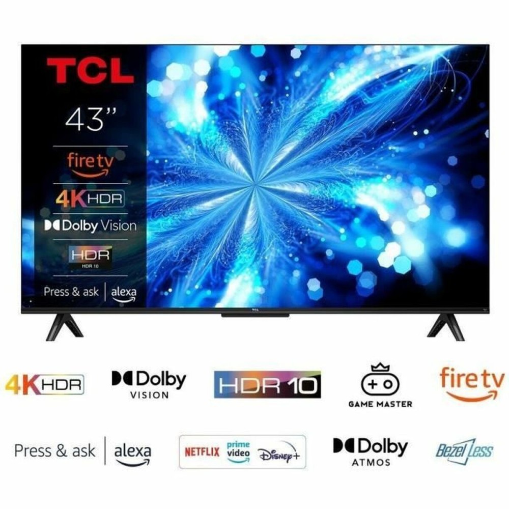TV intelligente TCL TCL 43PF650 43" 4K Ultra HD LED HDR D-LED
