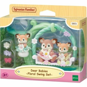 Figur mit Gelenken Sylvanian Families Ciervo bebé y columpio tiere