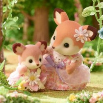 Figur mit Gelenken Sylvanian Families Ciervo bebé y columpio tiere