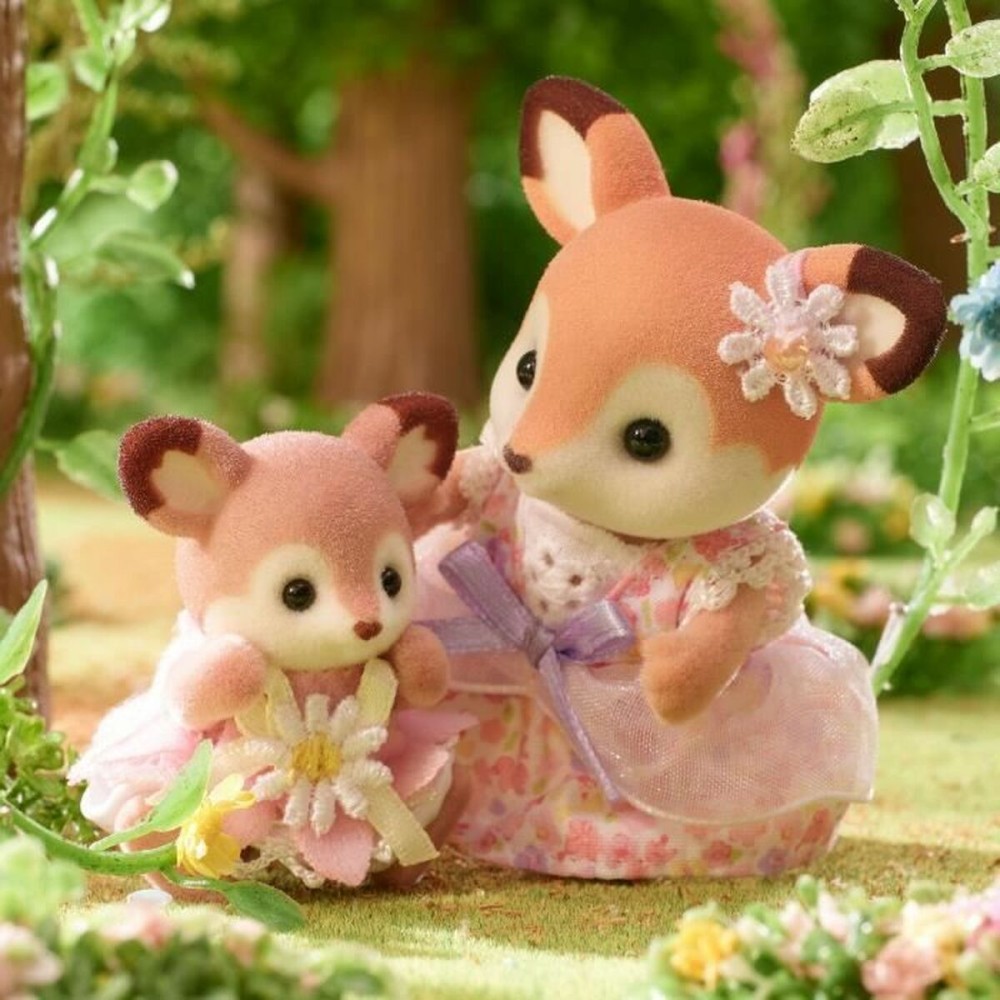 Figur mit Gelenken Sylvanian Families Ciervo bebé y columpio tiere