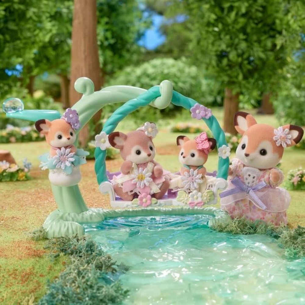 Figur mit Gelenken Sylvanian Families Ciervo bebé y columpio tiere