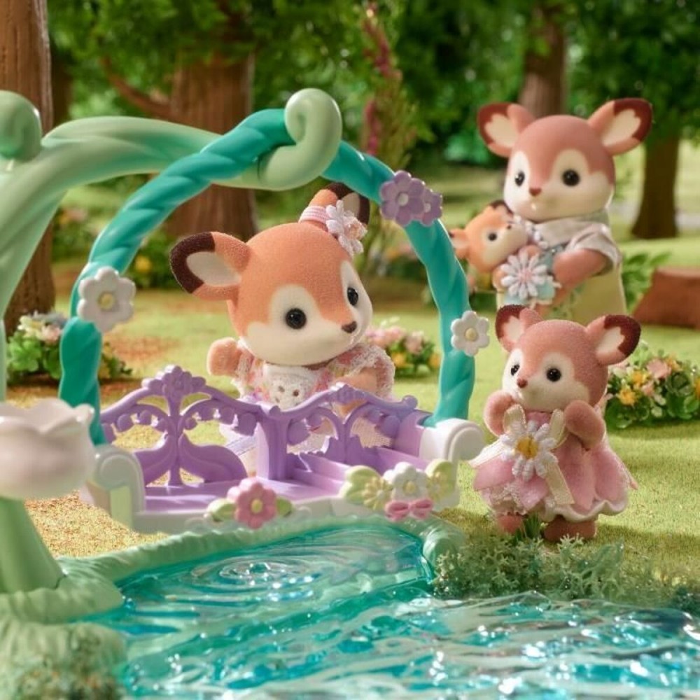 Figur mit Gelenken Sylvanian Families Ciervo bebé y columpio tiere
