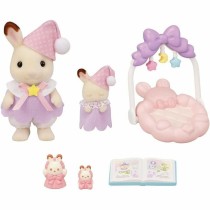 Figur mit Gelenken Sylvanian Families Las hermanas conejitas de chocolate: hora de dormir Mädchen