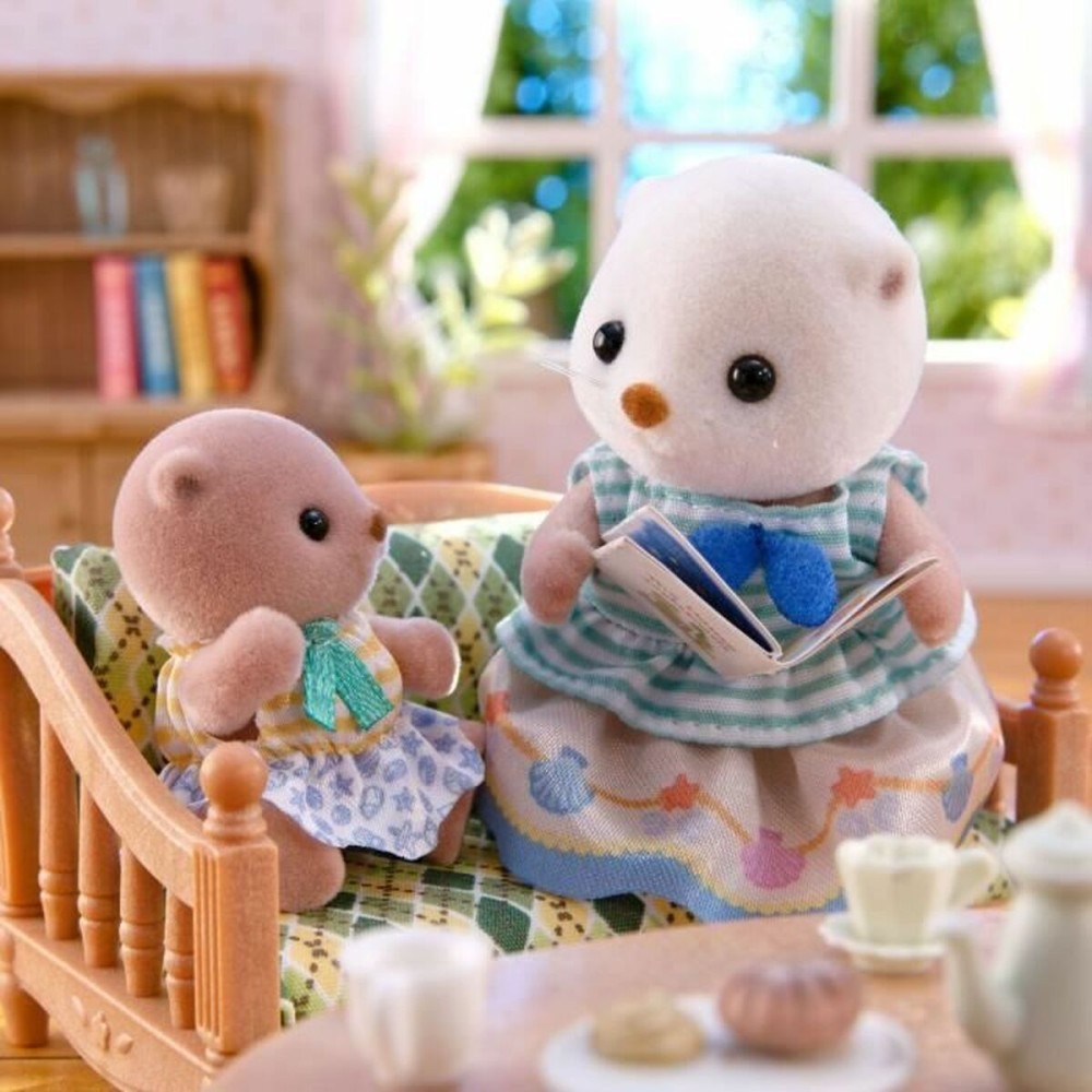 Figur mit Gelenken Sylvanian Families Las hermanas nutrias marinas tiere