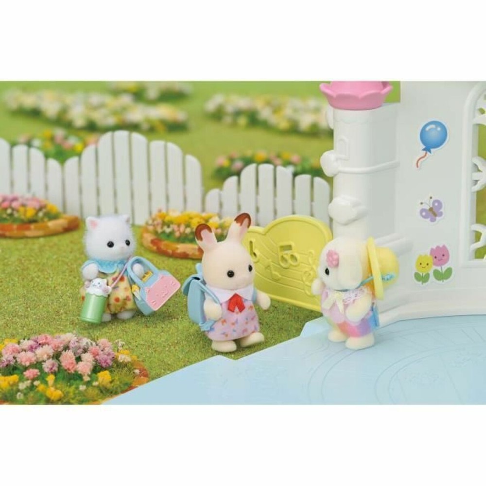 Playset Sylvanian Families The Baby Duo on a Walk 2 Stücke 9 Stücke