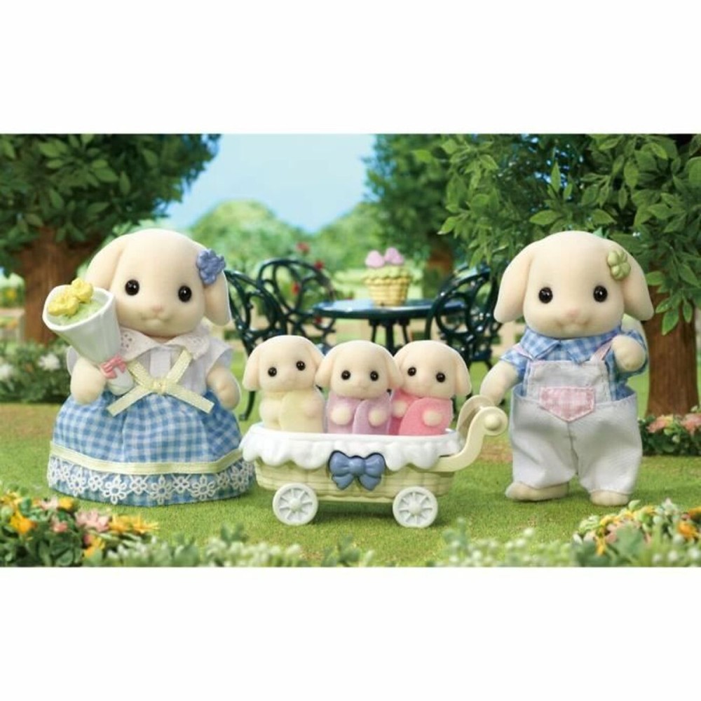 Accessoires pour poupées Sylvanian Families 5735 Flora Rabbit family