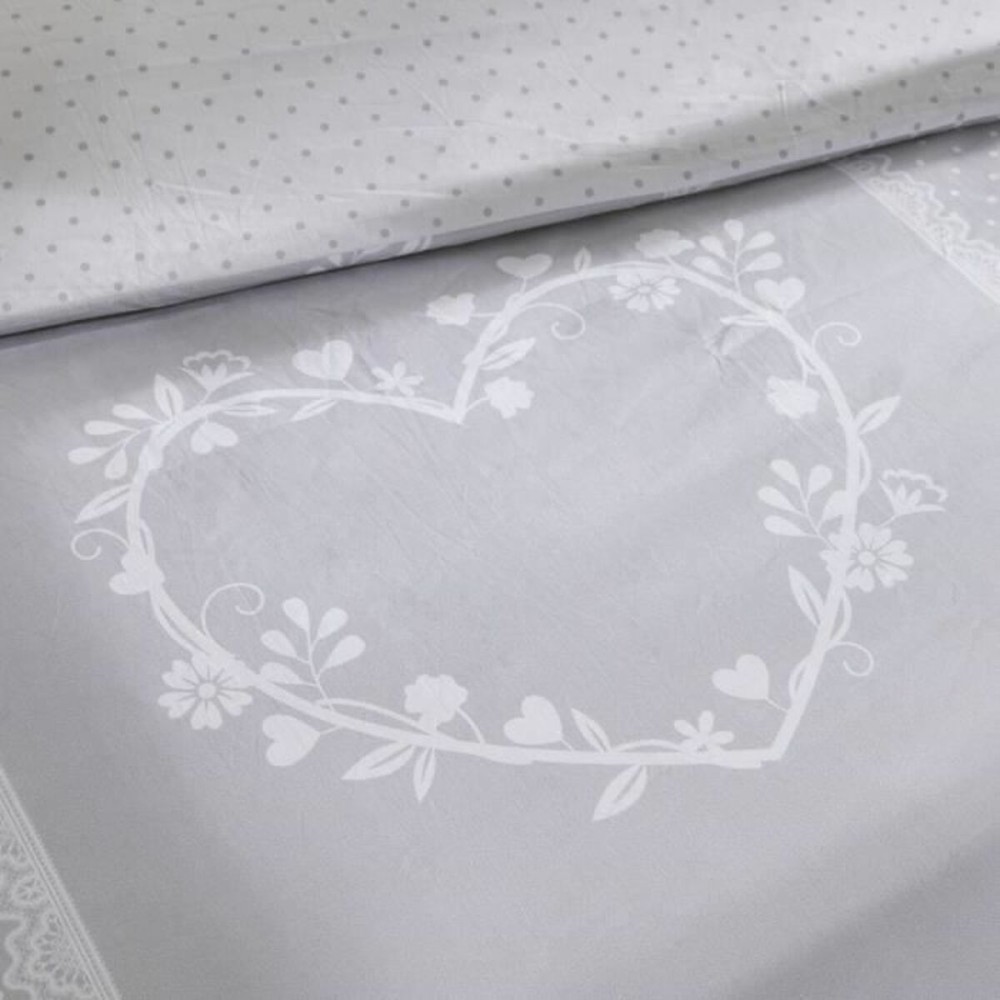 Parure de couette TODAY Blanc Gris 220 x 240 cm