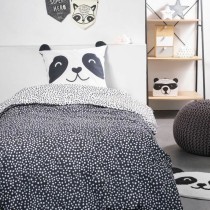 Parure de couette TODAY Funny 2.8 Noir Lit simple 140 x 200 cm