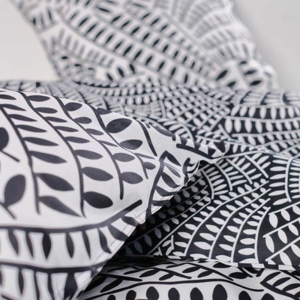 Parure de couette TODAY Blanc Noir 260 x 240 cm