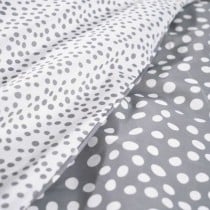 Bettbezug-Set TODAY Funny 2.6 Grau Einzelbett 140 x 200 cm