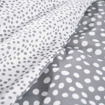 Parure de couette TODAY Funny 2.6 Gris Lit simple 140 x 200 cm