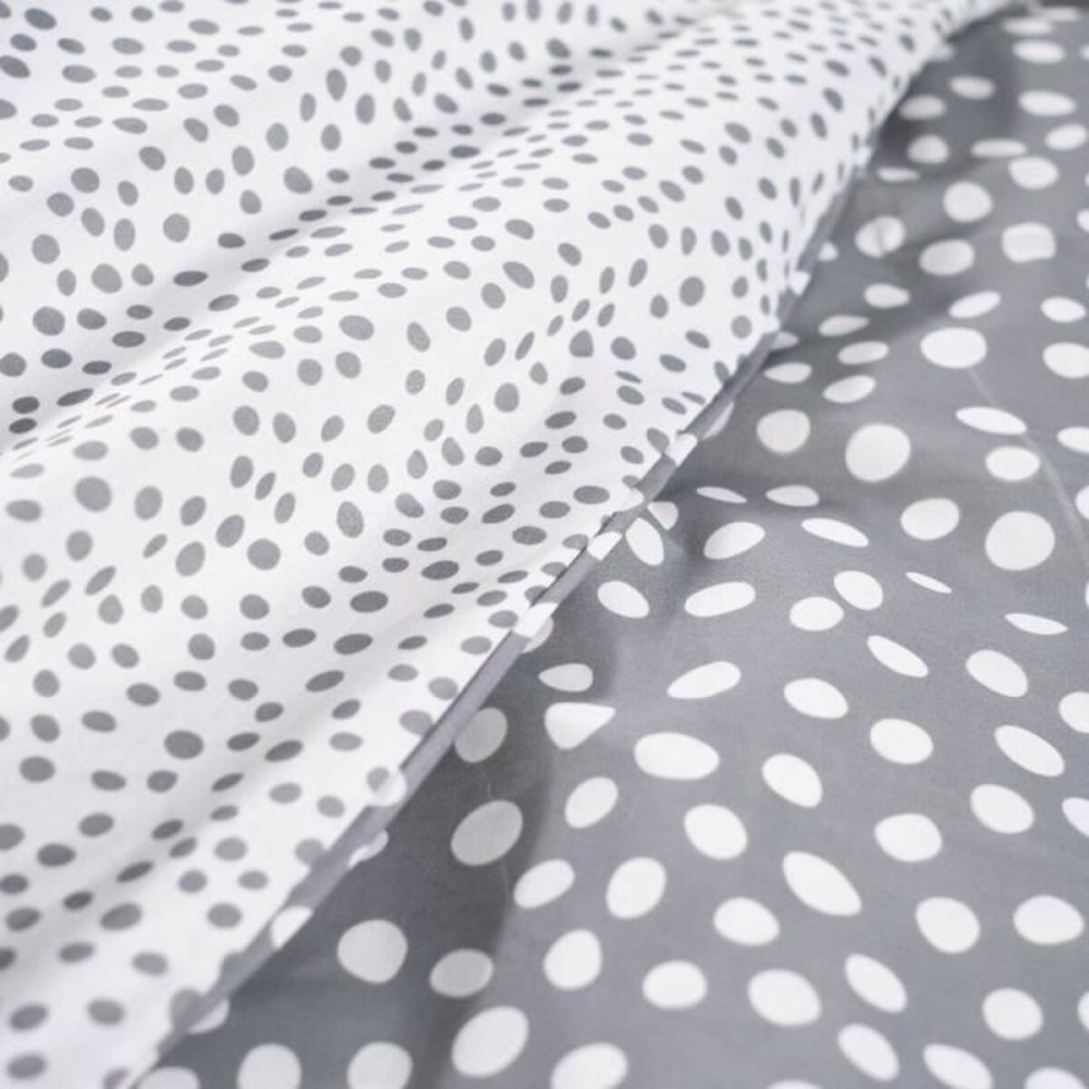 Parure de couette TODAY Funny 2.6 Gris Lit simple 140 x 200 cm