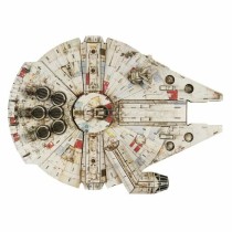 Set de construction Star Wars Millennium Falcon 223 piezas 43 x 31,4 x 22,4 cm Gris Multicouleur