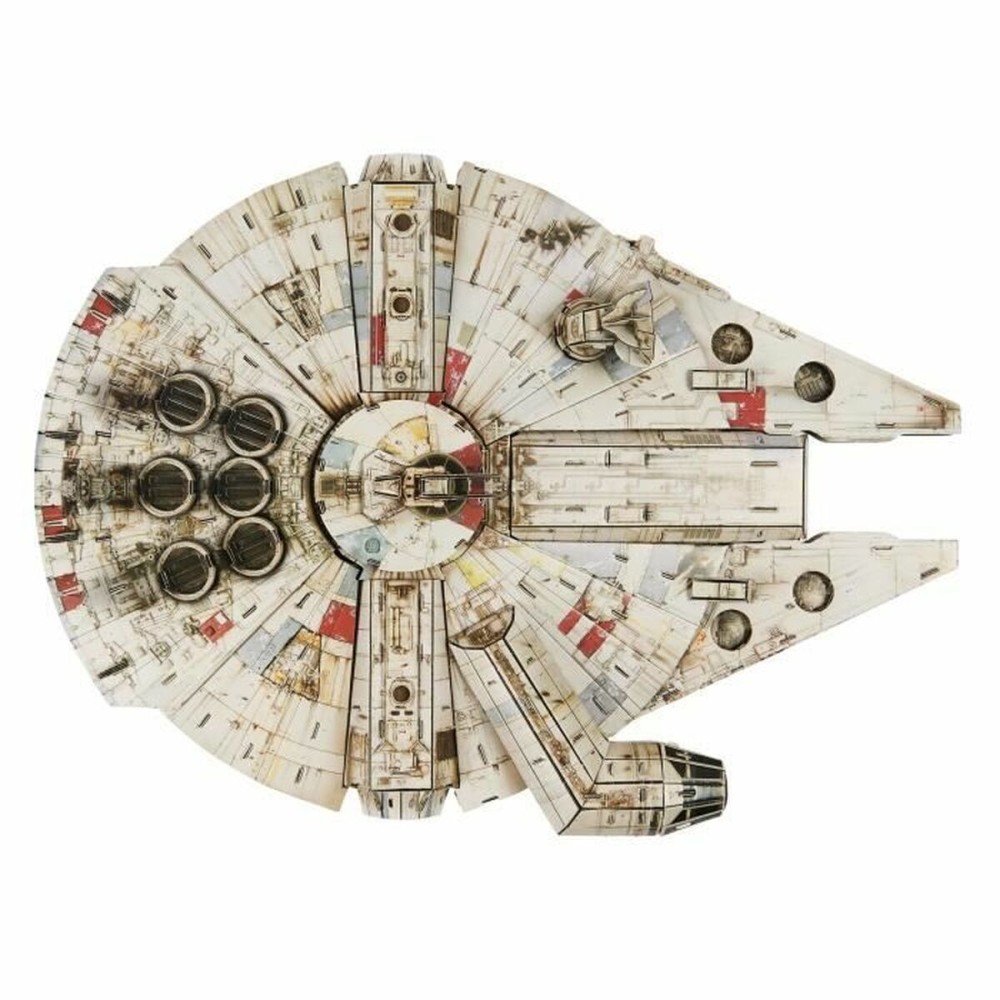 Set de construction Star Wars Millennium Falcon 223 piezas 43 x 31,4 x 22,4 cm Gris Multicouleur