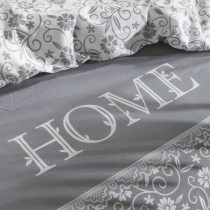 Parure de couette TODAY Capucine Gris 240 x 260 cm