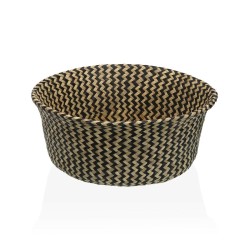 Decorative basket Versa Black Circular