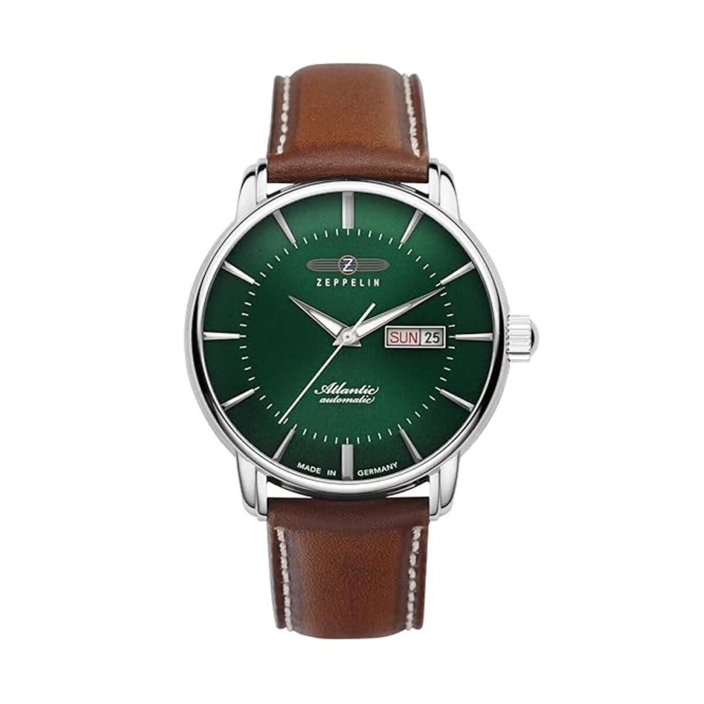 Men's Watch Zeppelin Mod. 8466-4 Green Brown (Ø 40 mm)