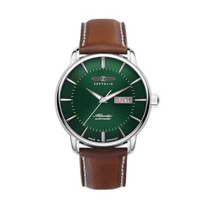 Men's Watch Zeppelin Mod. 8466-4 Green Brown (Ø 40 mm)
