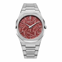 Men's Watch D1 Milano ULTRA THIN BARN RED Black Silver (Ø 40 mm)