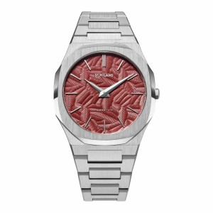 Men's Watch D1 Milano ULTRA THIN BARN RED Black Silver (Ø 40 mm)