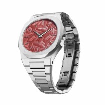 Men's Watch D1 Milano ULTRA THIN BARN RED Black Silver (Ø 40 mm)