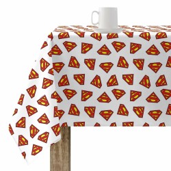 Fleckenabweisende Tischdecke Belum Superman Weiß 250 x 150 cm