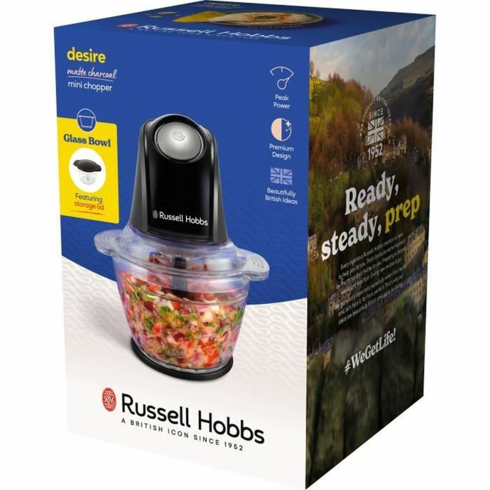 Zerkleinerer Russell Hobbs Chopper Schwarz Kunststoff 200 W 1 L